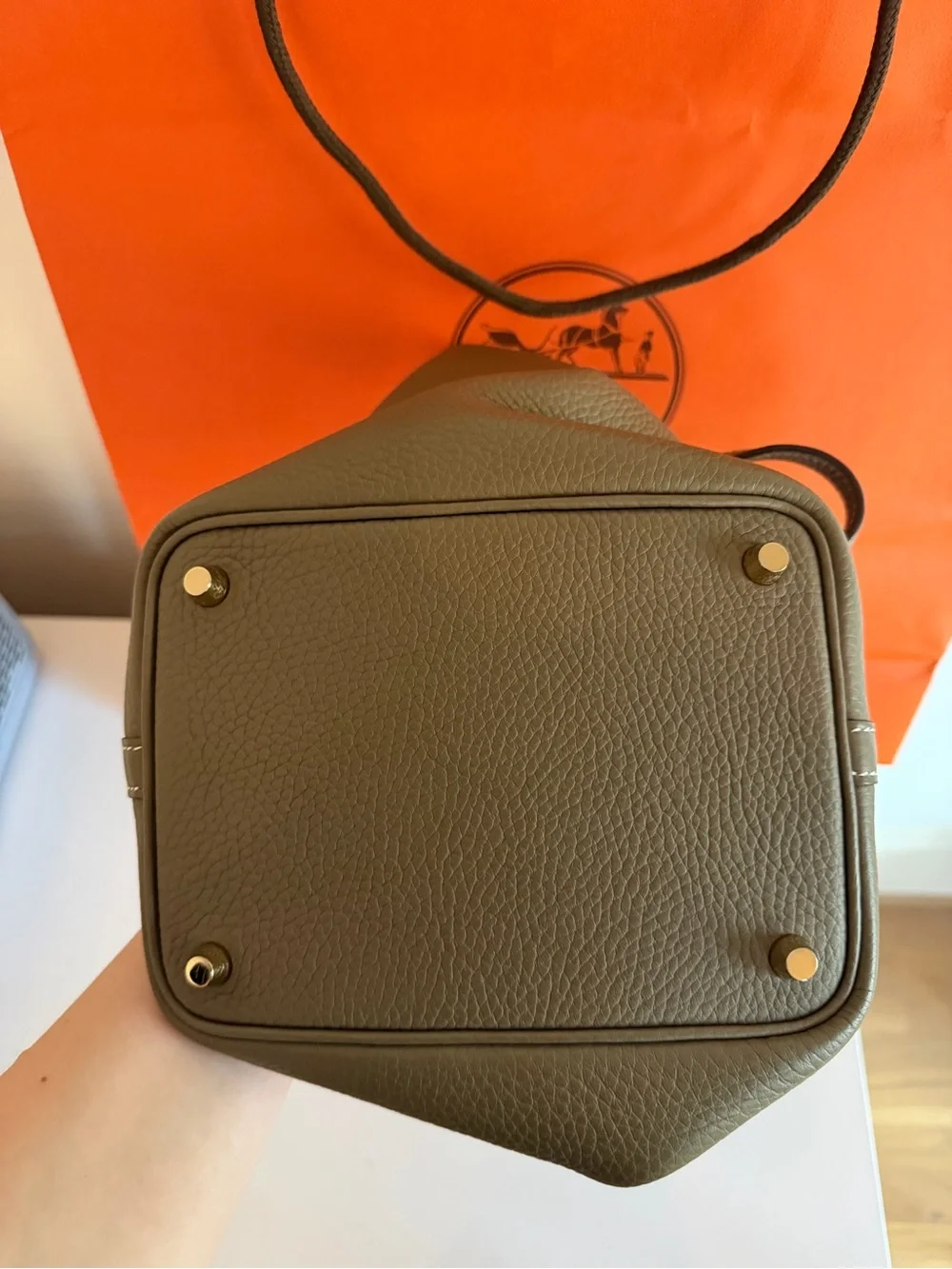 Hermes Picotin 18 Etoupe Gold Hardware